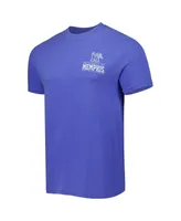 Men's Royal Memphis Tigers Logo Campus Icon T-shirt