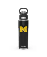 Tervis Tumbler Michigan Wolverines 24 Oz Weave Stainless Steel Wide Mouth Bottle