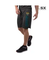 Men's Msx by Michael Strahan Black Jacksonville Jaguars Training Shorts