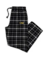 Men's Concepts Sport Charcoal Lsu Tigers Big and Tall Ultimate Pants