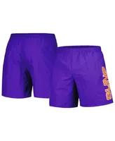 Men's Mitchell & Ness Purple Phoenix Suns Hardwood Classics 1992-2000 Throwback Logo Heritage Shorts