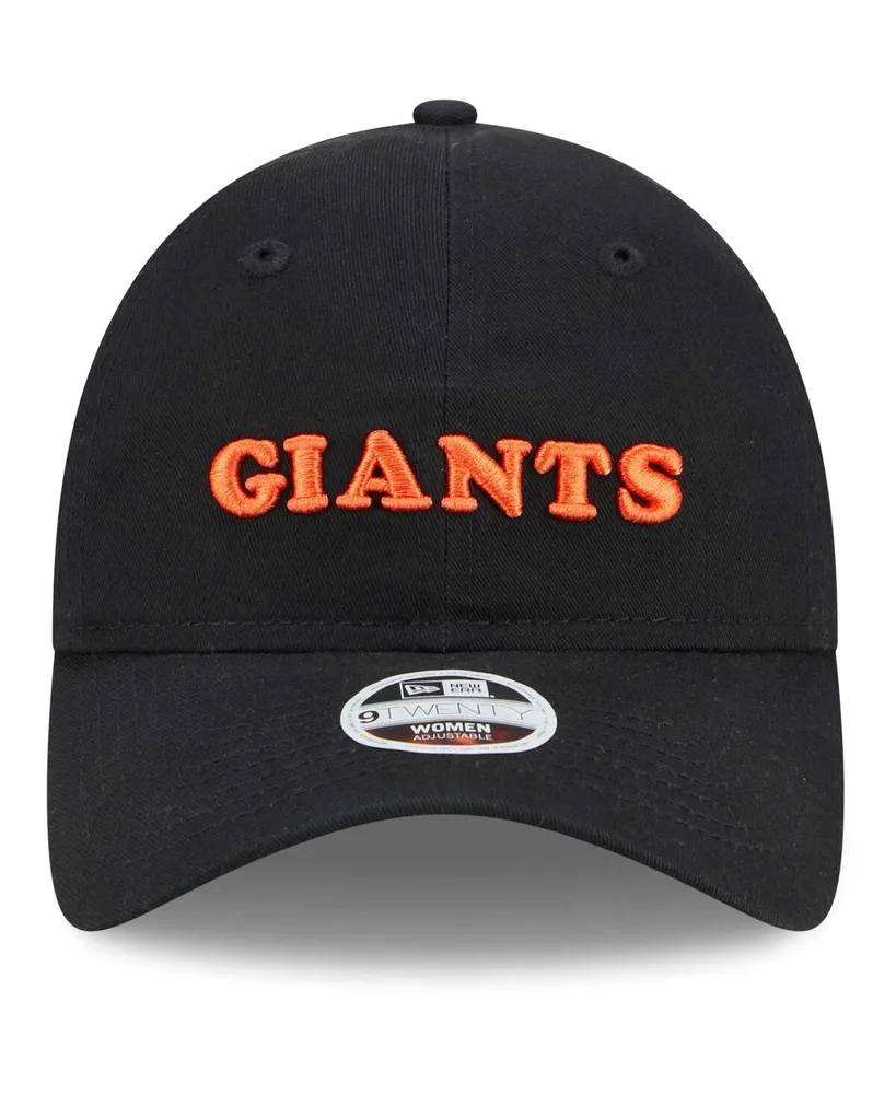 Women's New Era Black San Francisco Giants Shoutout 9TWENTY Adjustable Hat