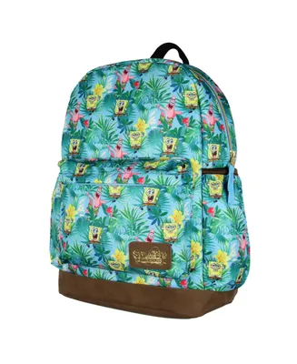 SpongeBob SquarePants And Patrick Star Tropical School Travel Backpack