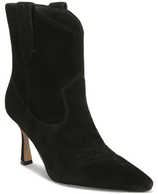 Sam Edelman Women's Moe Pointed-Toe Pull-On Western Boots