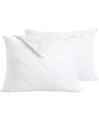 Waterguard Quilted Waterproof and Hypoallergenic Pillow Covers - Queen Size