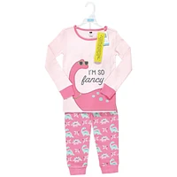 Hudson Baby Big Girls Cotton Pajama Set, Mermaid