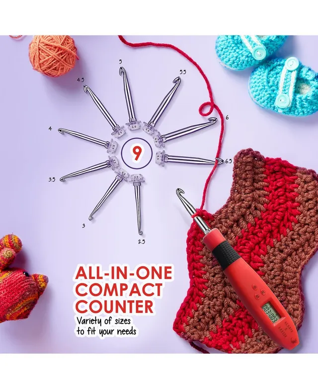 The Crochet Stitch Counter: A Crocheter's Key to Precision - Wizard of  Loops Studio