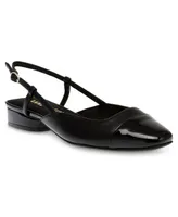 Anne Klein Women's Caigan Cap Toe Slingback Flats