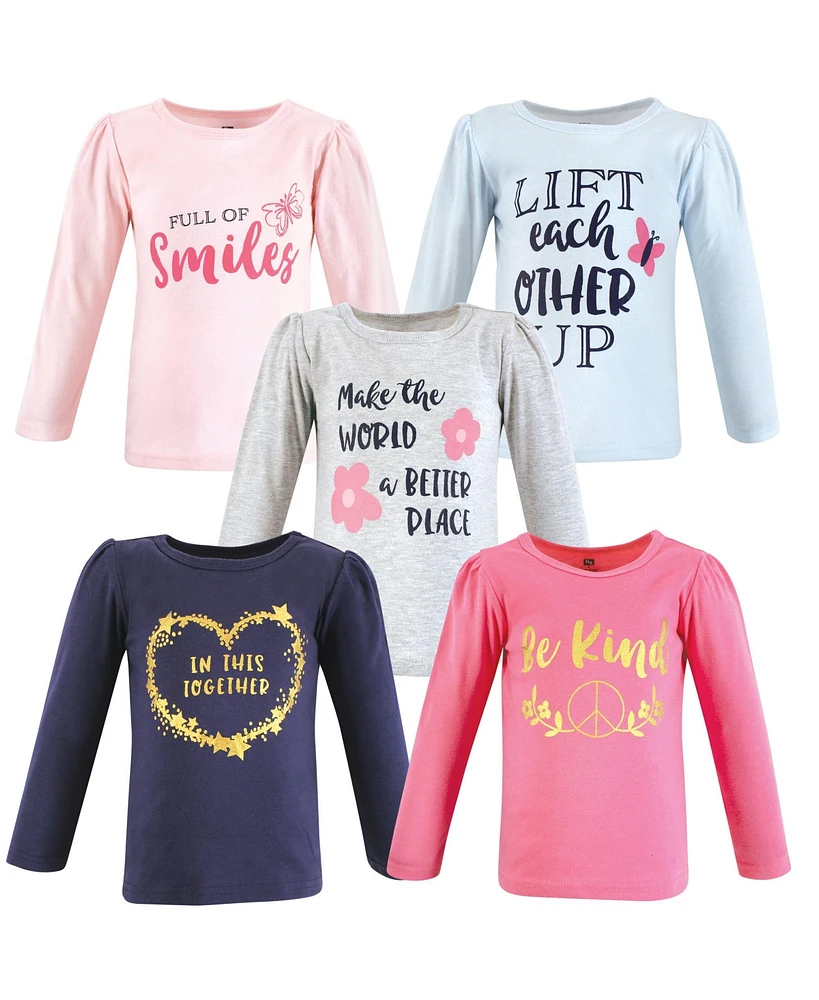 Hudson Baby Baby Girls Hudson Long Sleeve T-Shirts