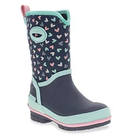 Western Chief Toddler Little Girl's and Big Girl's Sweetheart Insulated Neoprene Rain Boot