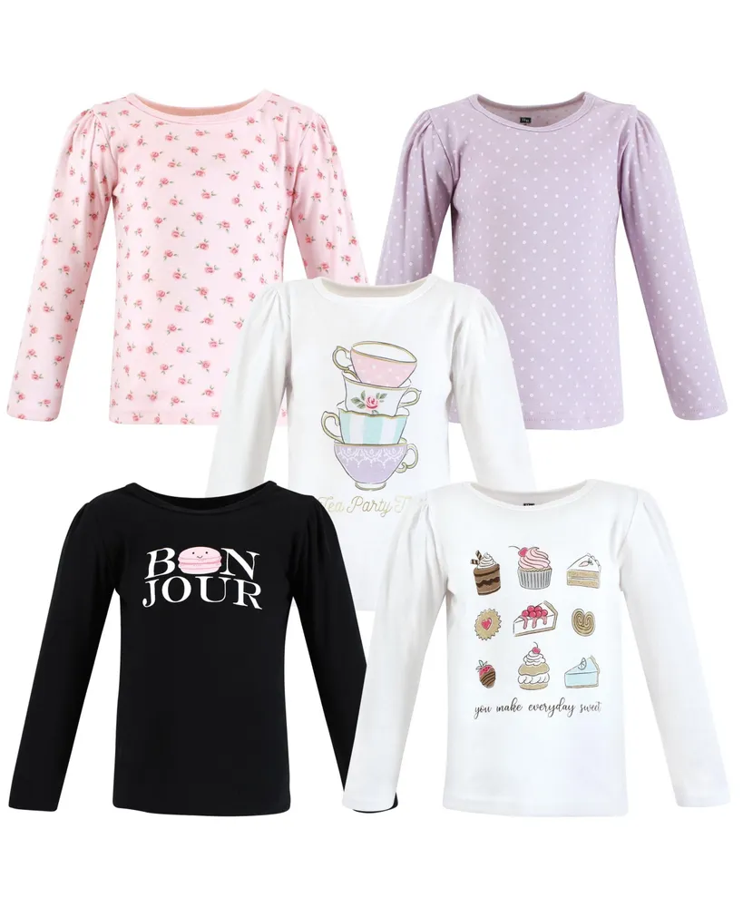 Hudson Baby Baby Girls Long Sleeve T-Shirts