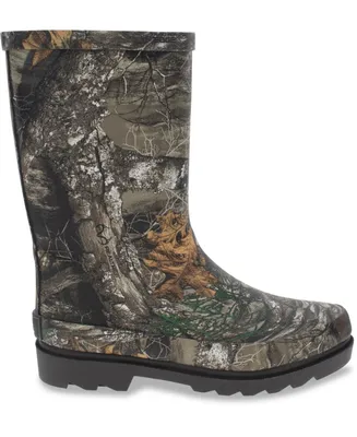 Toddler Little Boy's and Big Boy's Realtree Rain Boot