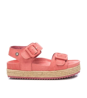 Women's Suede Flatform Sandals By Xti