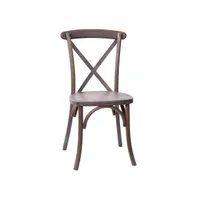 Emma+Oliver 2-Pack X-Back Chair