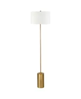 Hudson & Canal Somerset 64" Linen Shade Tall Floor Lamp