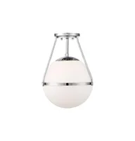 Trade Winds Lighting Hammond 13" Semi-Flush Ceiling Light