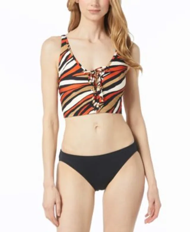 DKNY Microfiber Animal Stroke Print Bikini Panty