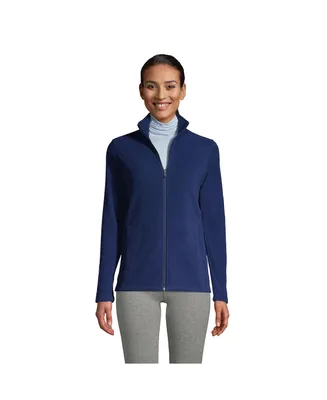 Lands' End Women's Tall Anyweather Fleece Full Zip Jacket