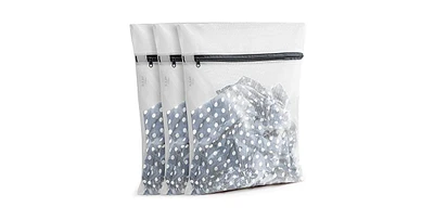 3 Pack Medium Reusable Mesh Laundry Bags for Delicates