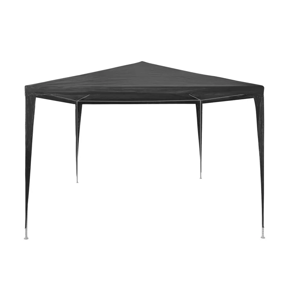 vidaXL Party Tent Pe Anthracite 9.8'x13.1'