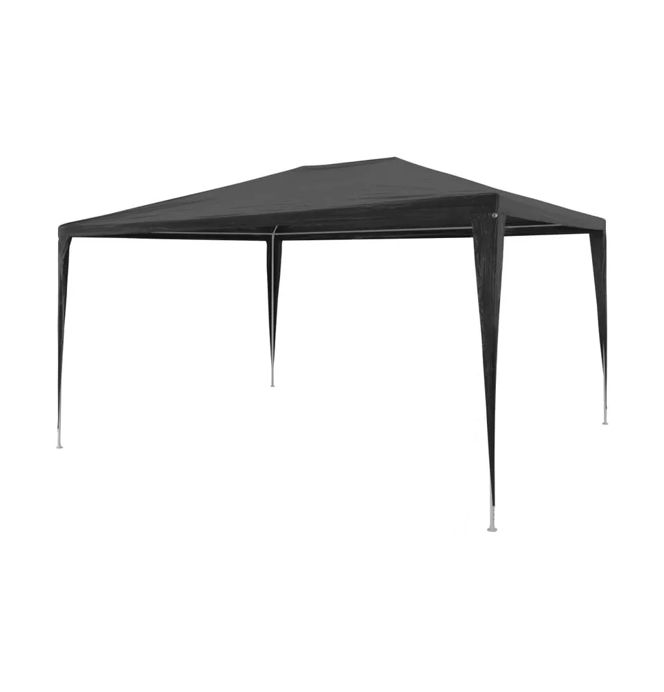 vidaXL Party Tent Pe Anthracite 9.8'x13.1'