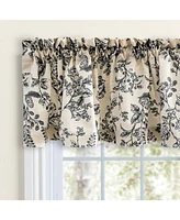 Ricardo Waverly Gardens Rod Pocket Insert Curtain Valance 42"W x 13"L