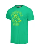 Men's Homage Green Oakland Athletics Mustache Gang Tri-Blend T-shirt