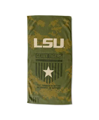 The Northwest Company Lsu Tigers 30" x 60" Oht Military-Inspired Appreciation Proud Beach Towel