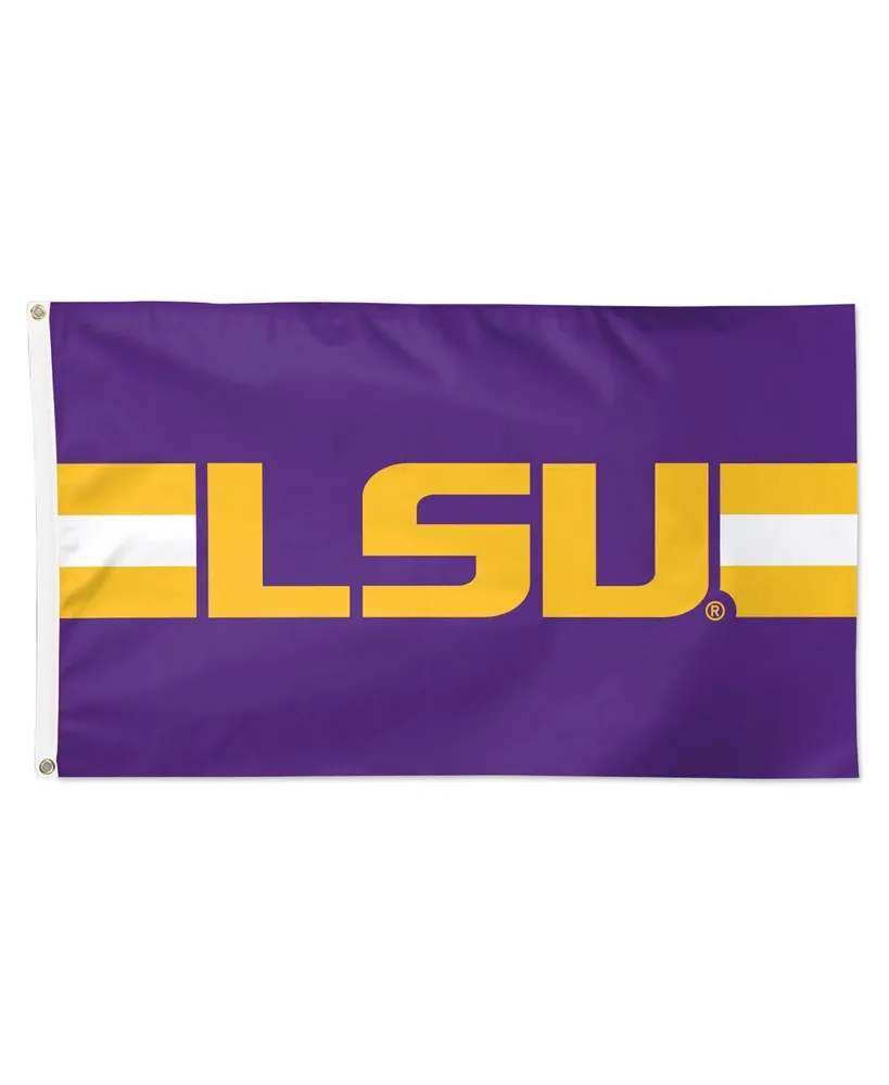 Wincraft Lsu Tigers 3' x 5' Horizontal Stripe Deluxe Single-Sided Flag