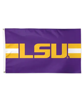 Wincraft Lsu Tigers 3' x 5' Horizontal Stripe Deluxe Single-Sided Flag
