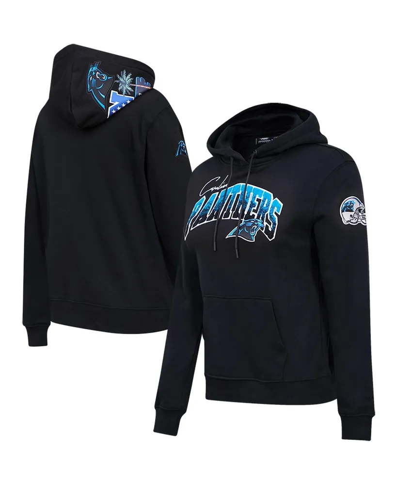 Women's Pro Standard Black Carolina Panthers Local Patch Pullover Hoodie