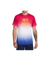 Men's Nike White Barcelona Crest T-shirt