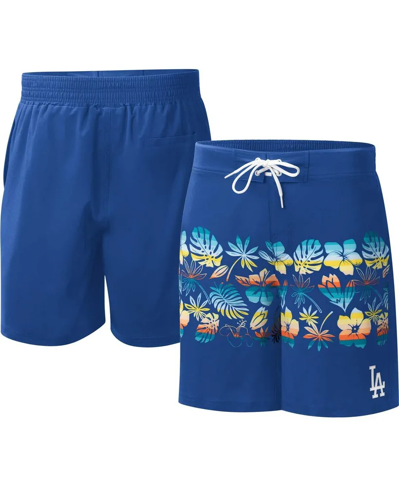 Men's G-iii Sports by Carl Banks Royal Los Angeles Dodgers Breeze Volley Swim Shorts