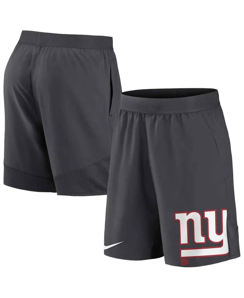 Men's Nike Anthracite New York Giants Stretch Performance Shorts