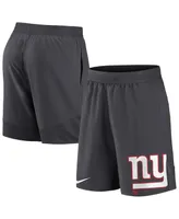 Men's Nike Anthracite New York Giants Stretch Performance Shorts