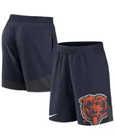 Men's Nike Navy Chicago Bears Stretch Performance Shorts