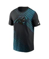 Men's Nike Black Carolina Panthers Yard Line Fashion Asbury T-shirt