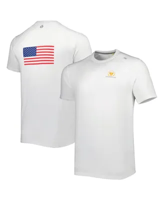 Men's tasc Performance White Presidents Cup Carrollton International T-shirt