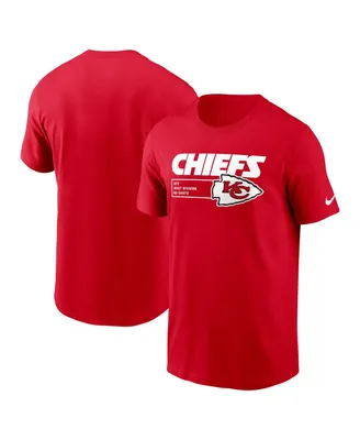 Men's Nike Red Kansas City Chiefs Division Essential T-shirt