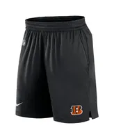 Men's Nike Black Cincinnati Bengals Sideline Performance Shorts