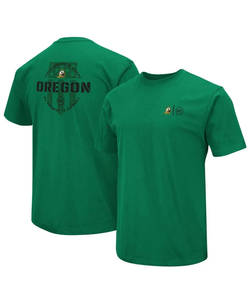 Men's Colosseum Oregon Ducks Oht Military-Inspired Appreciation T-shirt