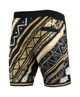 Men's Mitchell & Ness Black Lafc Tribal Fashion Shorts