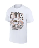 Men's Darius Rucker Collection by Fanatics White San Francisco Giants Distressed Rock T-shirt