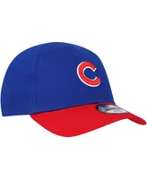 Infant Boys and Girls New Era Royal Chicago Cubs Team Color My First 9TWENTY Flex Hat