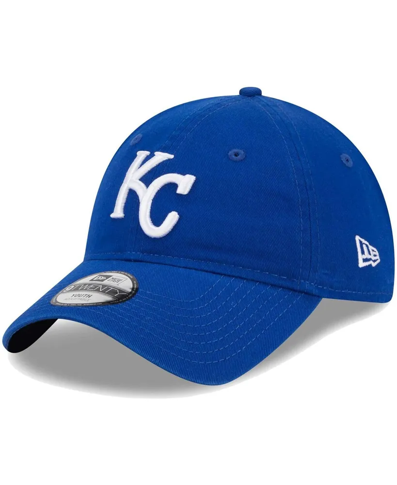 Little Boys and Girls New Era Royal Kansas City Royals Team 9TWENTY Adjustable Hat