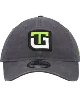 Men's New Era Graphite Ty Gibbs Enzyme Washed 9TWENTY Adjustable Hat