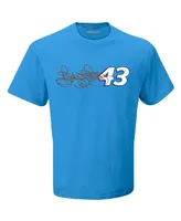 Men's Legacy Motor Club Team Collection Blue Richard Petty Seven-Time Champion T-shirt