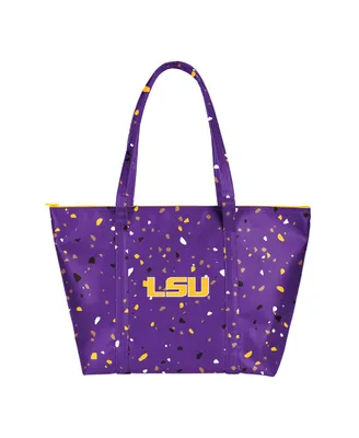 Women's Lsu Tigers Terazzo Weekender Tote Bag