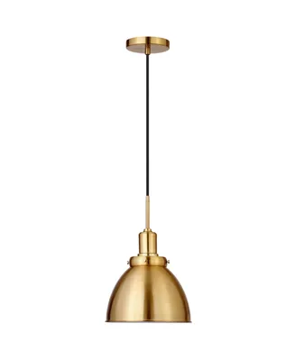 Hudson & Canal Madison 12" Metal Shade Wide Pendant