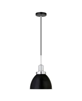 Hudson & Canal Madison 12" Metal Shade Wide Pendant